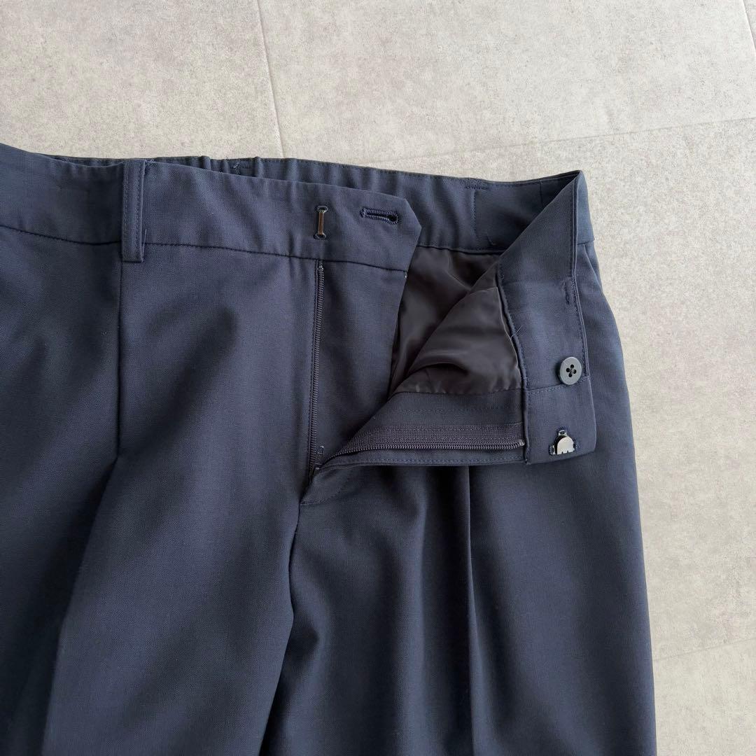 美品✨グリーンレーベルリラクシング カチリラ パンツスーツ 紺 M〜L