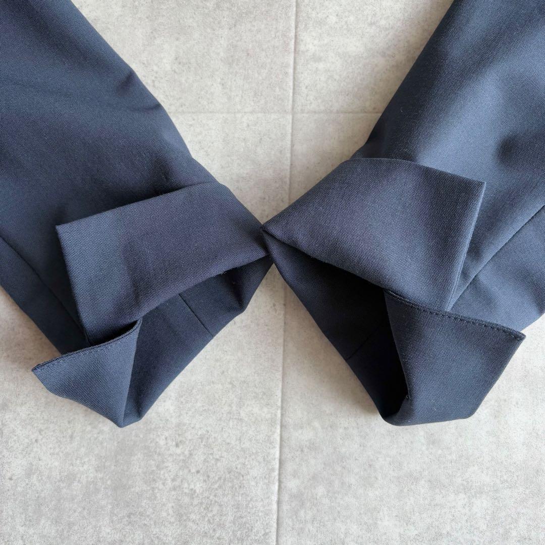 美品✨グリーンレーベルリラクシング カチリラ パンツスーツ 紺 M〜L