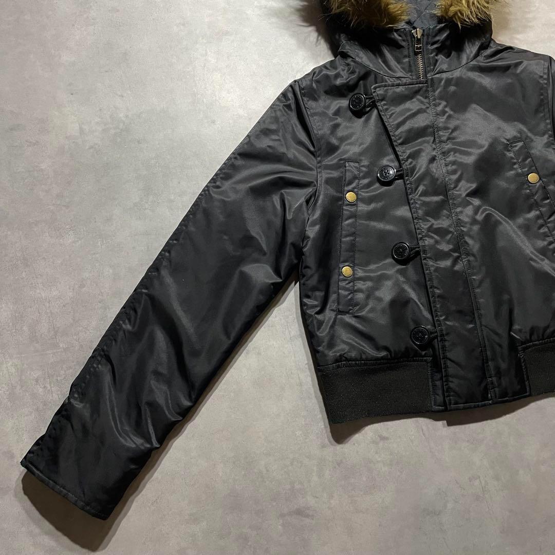 90s 00s “ girl” black N-2B y2k 2way