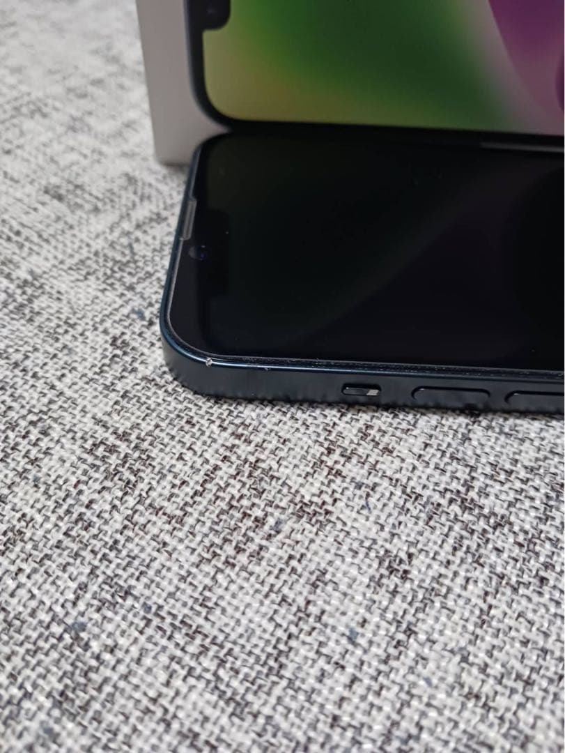 Apple iPhone 14ミッドナイト 本体 充電ケーブル付