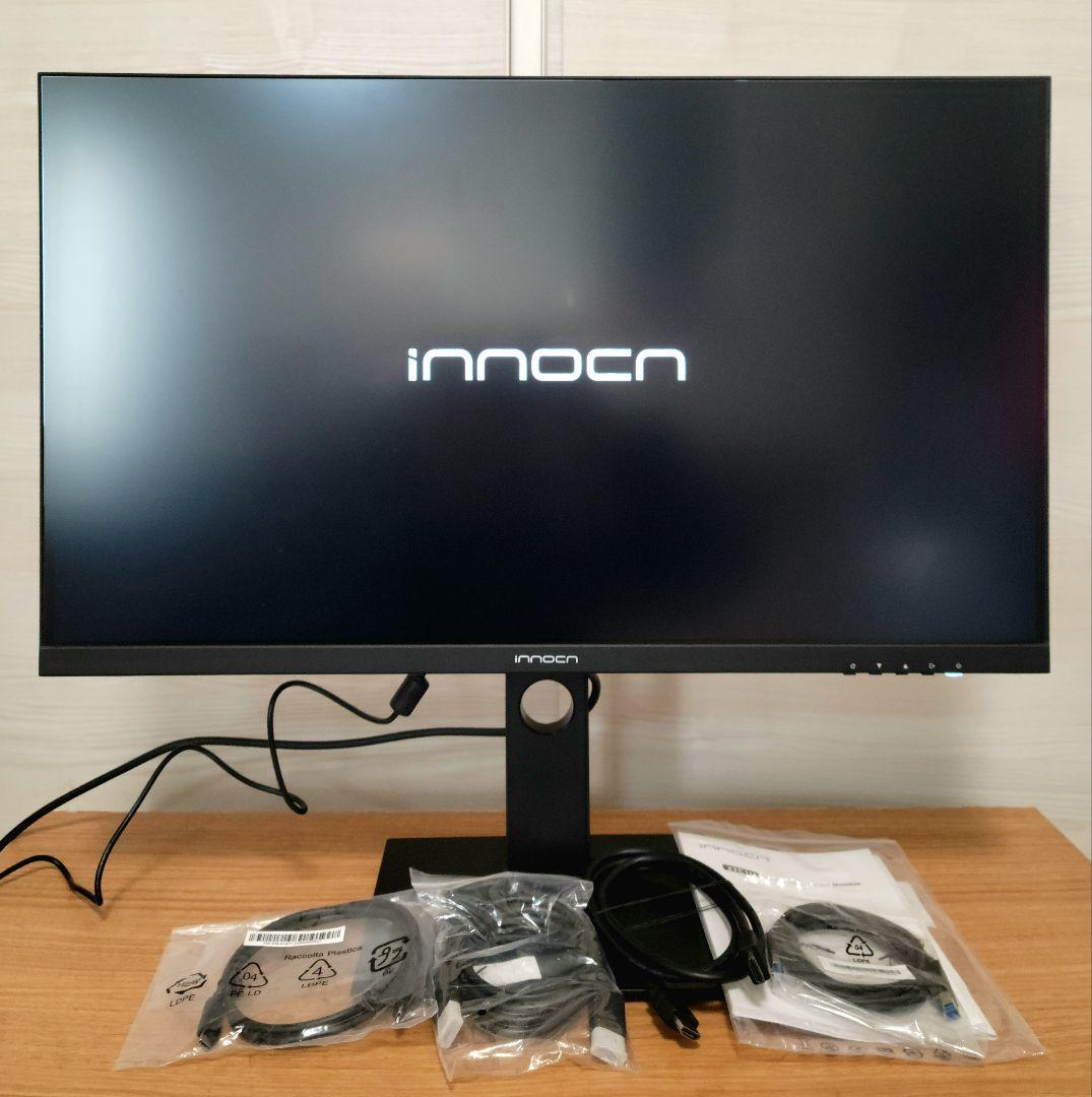 美品　INNOCN 27インチ4Kモニター USB-C 65W HDR400