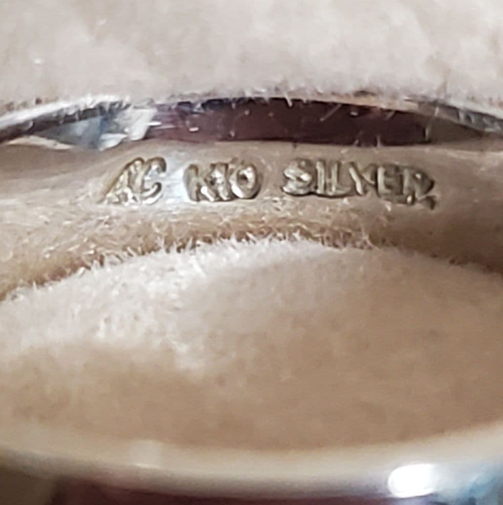 プロフ必読☆汚れと光は違います。様 4°C k10+Silverリング 8号