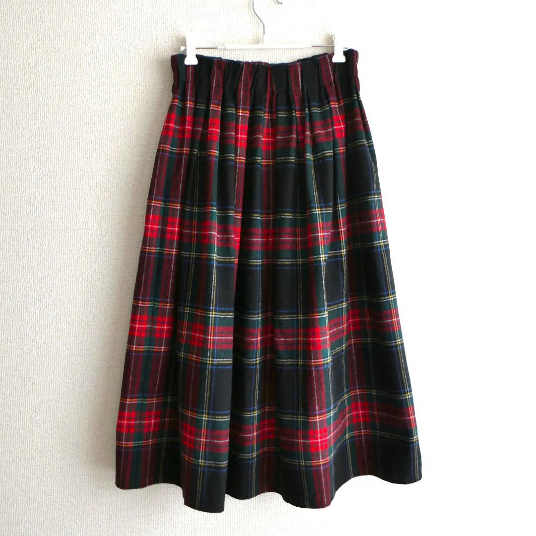 O'NEIL of DUBLIN　aranciato別注 ウールチェックスカート