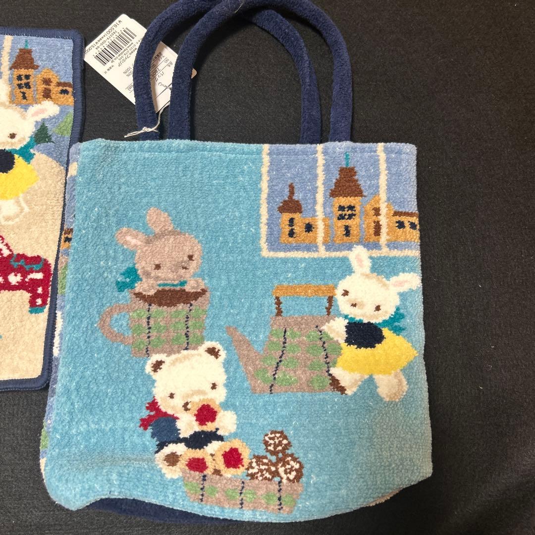 最終‼️早いもの勝ち！新品未使用ファミリアミニトートバッグ&タオルハンカチセット