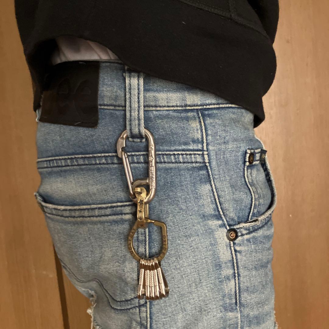 wichardカラビナ ホースシューシャックル&キーリング使用　キーホルダー！