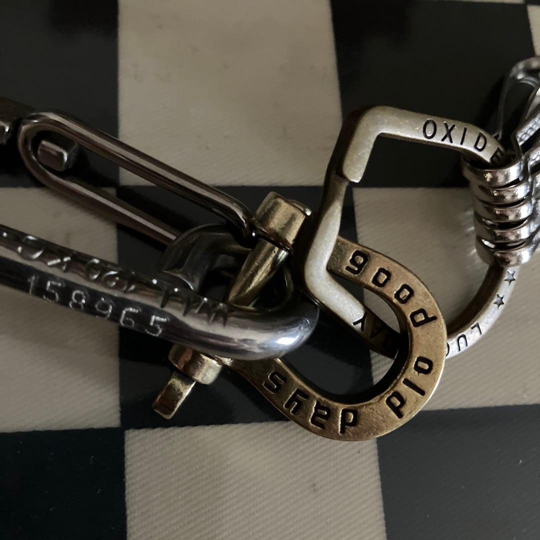 wichardカラビナ ホースシューシャックル&キーリング使用　キーホルダー！