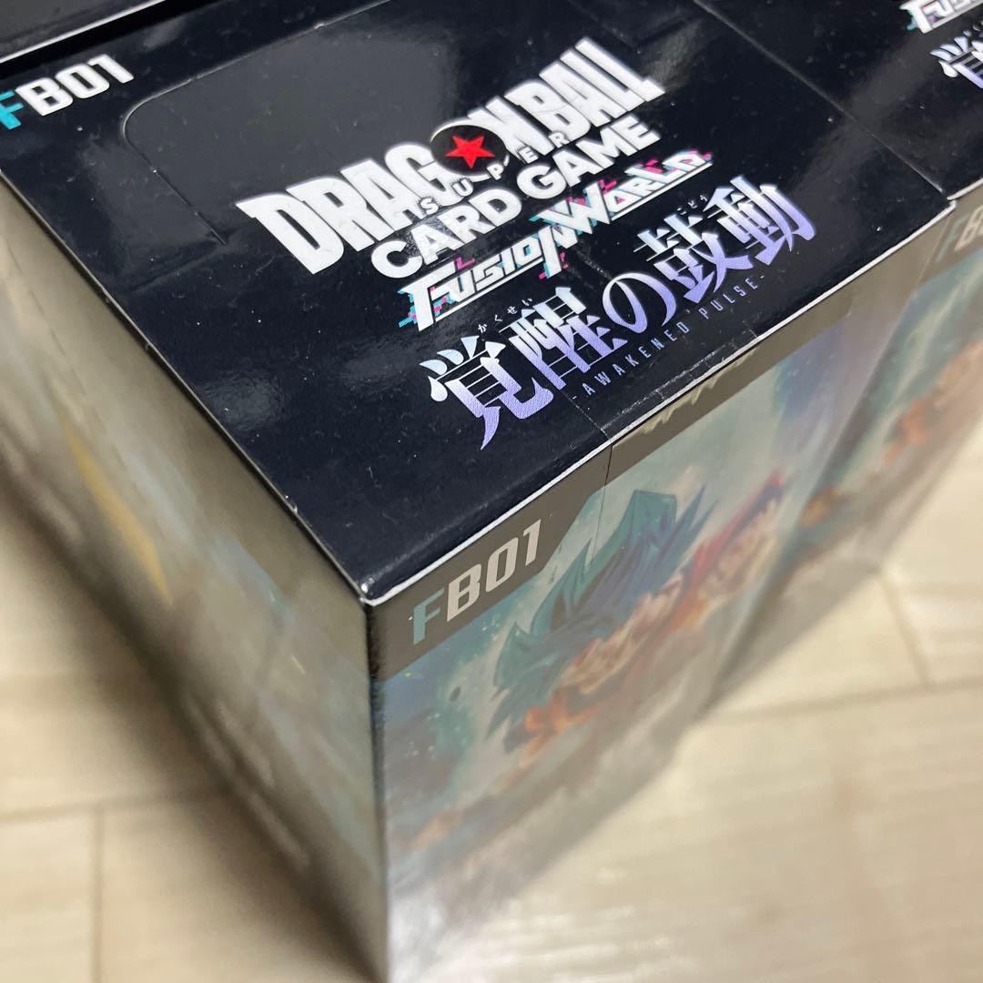 覚醒の鼓動　4箱　ドラゴンボール　フュージョンワールド