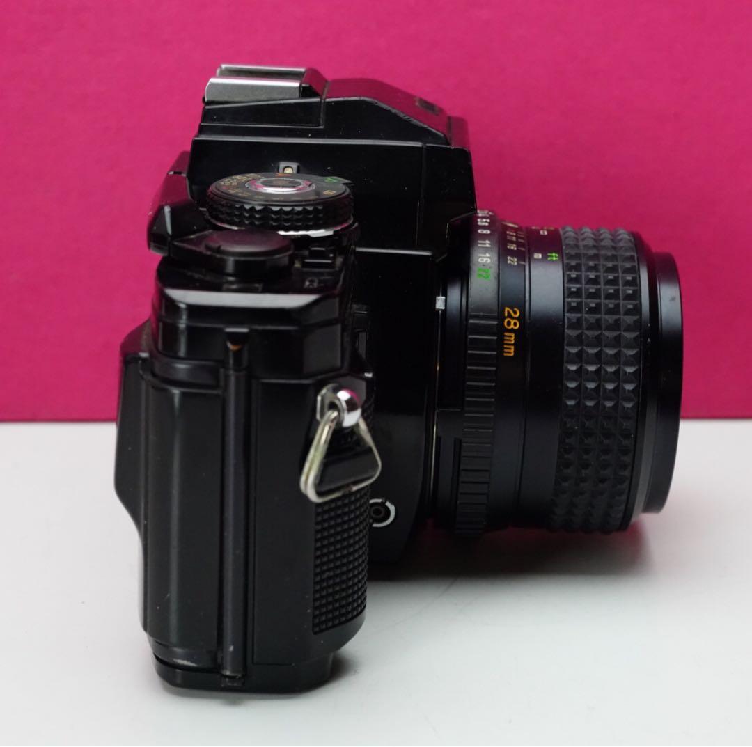 フィルムカメラ初心者に❤️単焦点28mmレンズ付❤️ミノルタX700