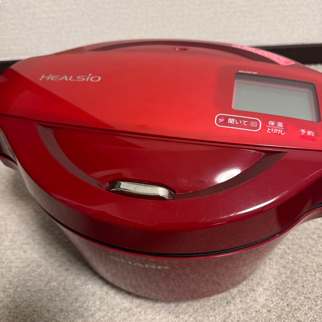 HEALSIO ホットクック　1.6L KN-HW16Fレッド