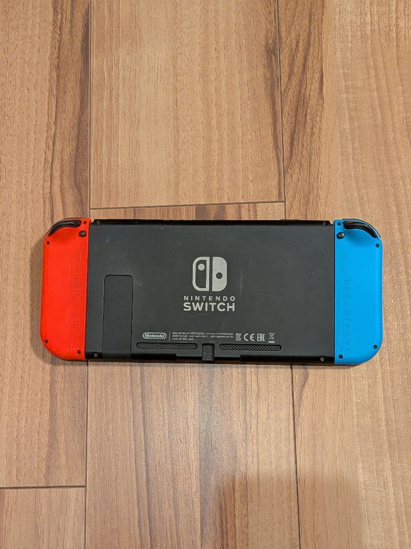 す*ぬ様 Nintendo Switch 本体 青/赤 ジョイコン