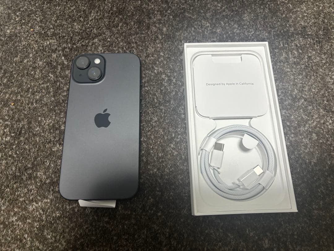 新品未使用！iPhone15 128G ブラック　SIMフリー