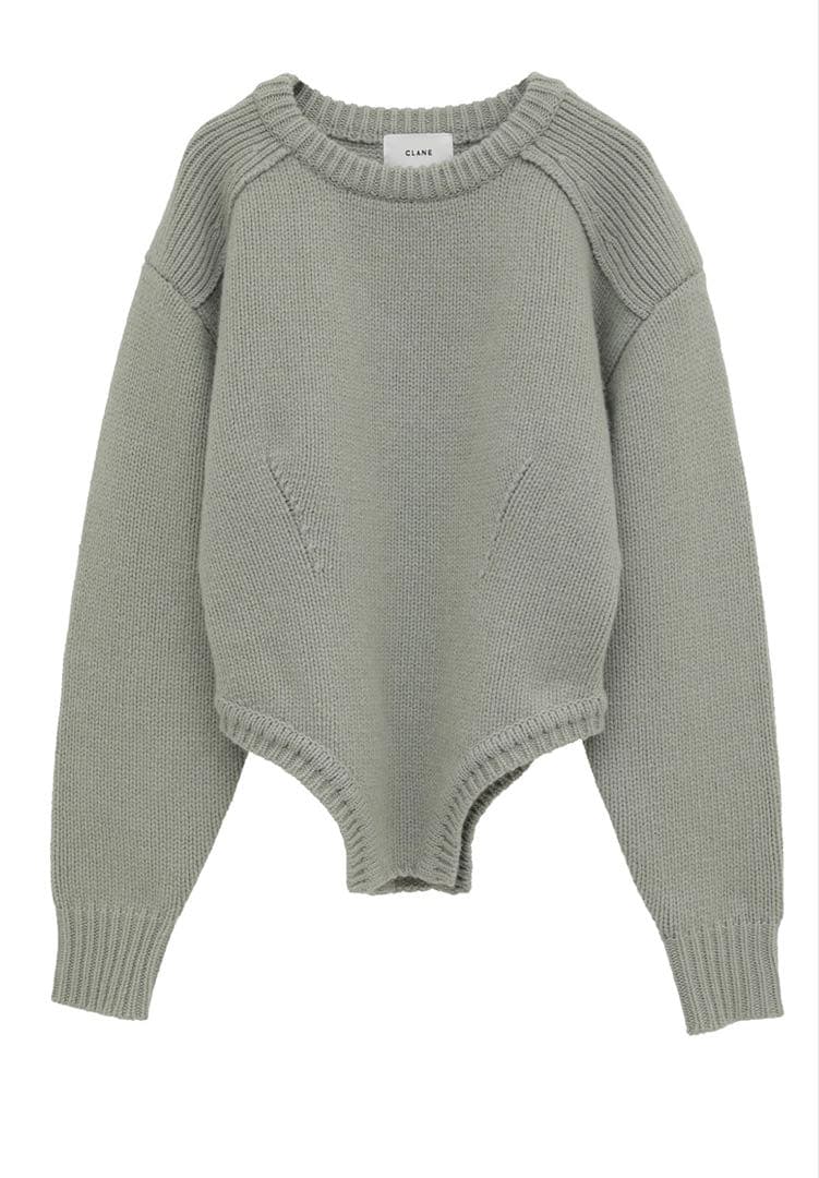 LOW GAUGE BODYSUIT KNIT TOPS ミント