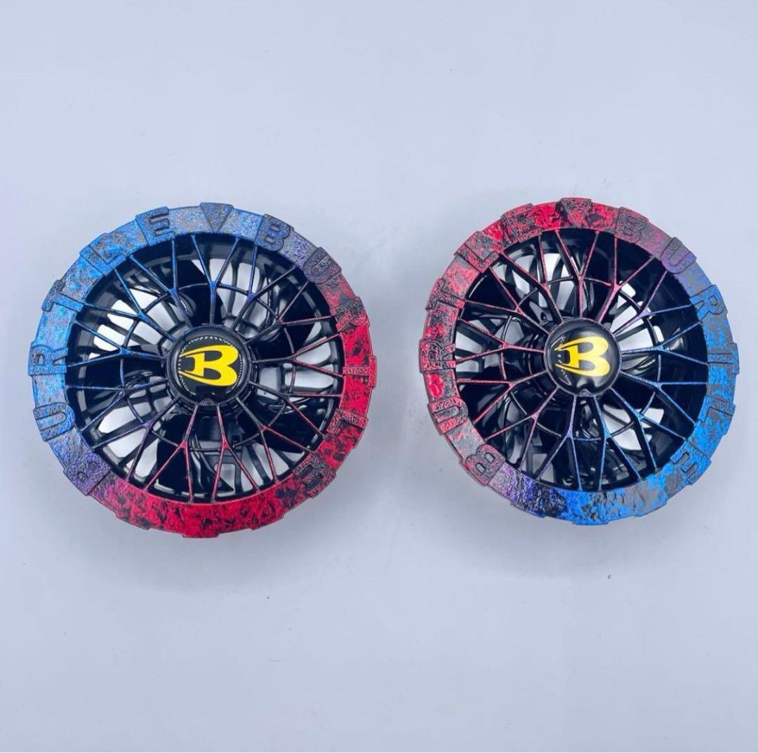 【現品かぎり】22 バートル BURTLE AC09-1 ファンカスタムペイント