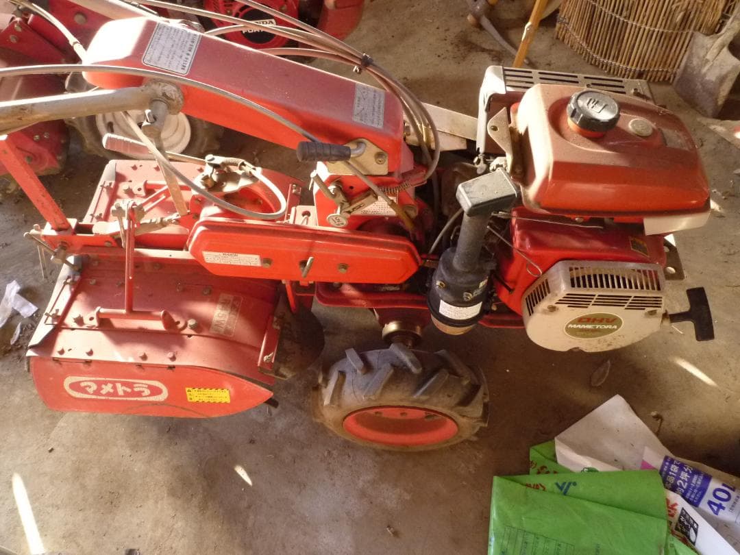 マメトラ管理機　MC－５０３ロータリー付　引取限定