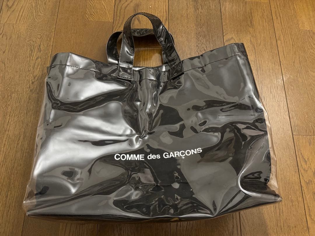 COMME des GARÇONS ブラック トートバッグ OS-K 208