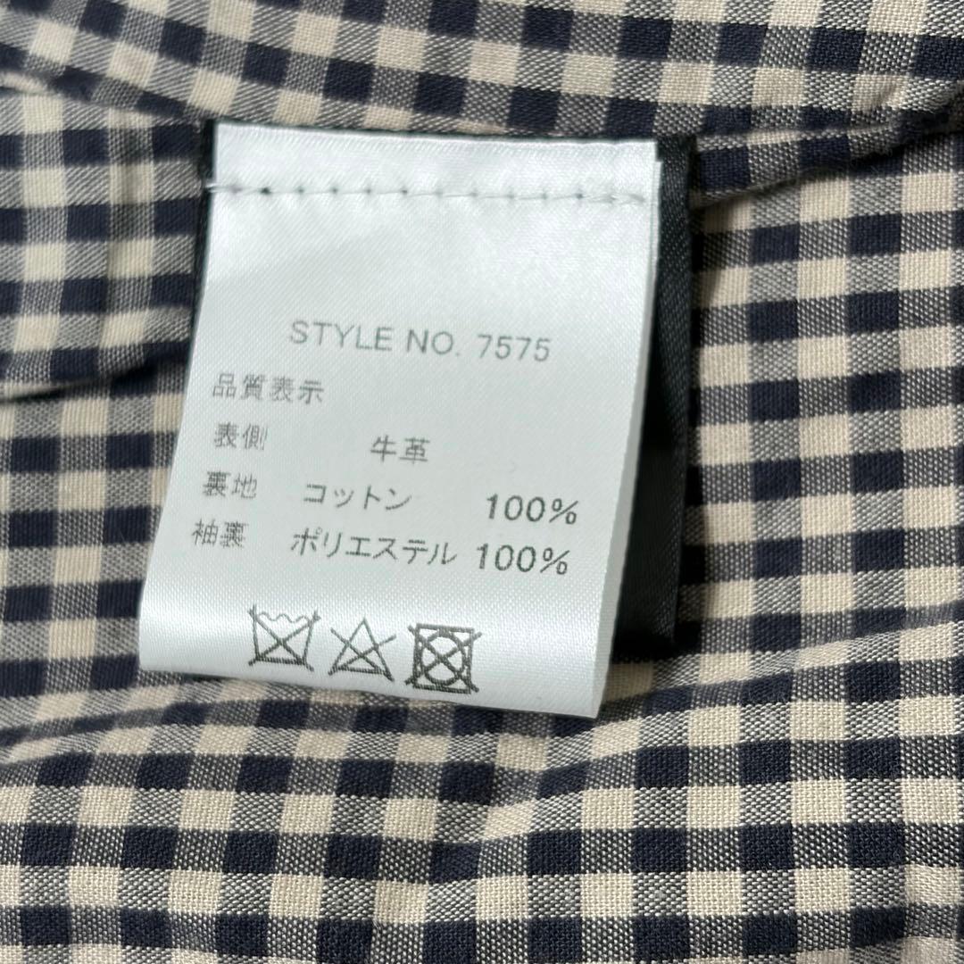 L/使用数回✨【米国製】schott 110周年 ダブルライダース 黒 牛革