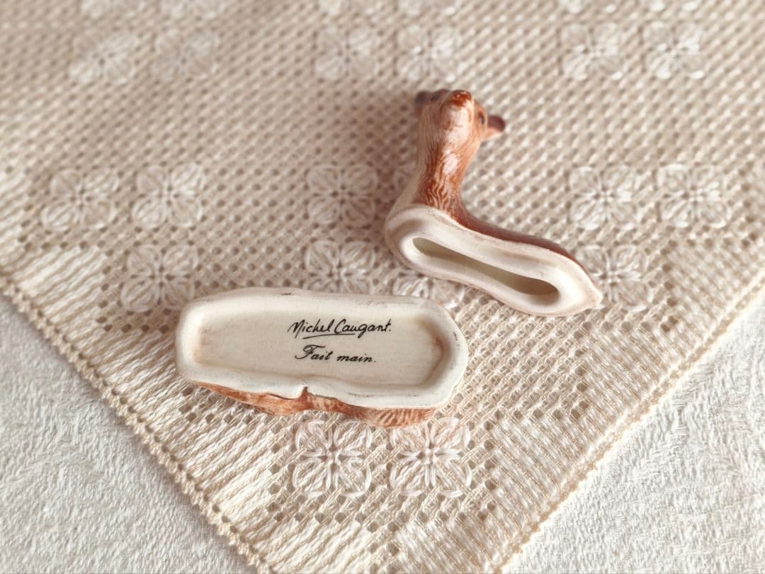 【まーちゃんさま】vintage pot ୨୧ 小鹿さん miniテリーヌポット