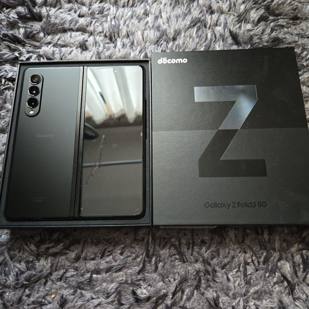 docomo Galaxy Z Fold3 5G ブラック 本体