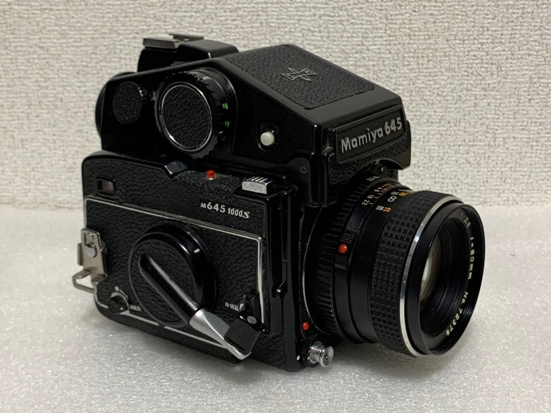 フィルムカメラ Mamiya m645 1000s 2.8 80mm