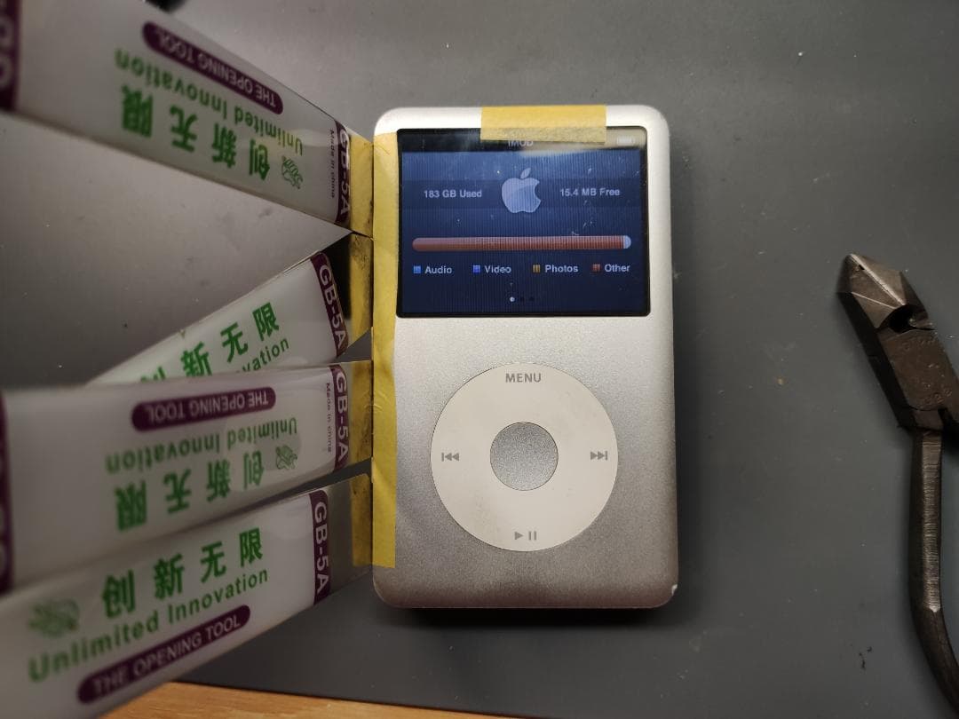 iPod Classic mSATA SSD → ZIF Adapter