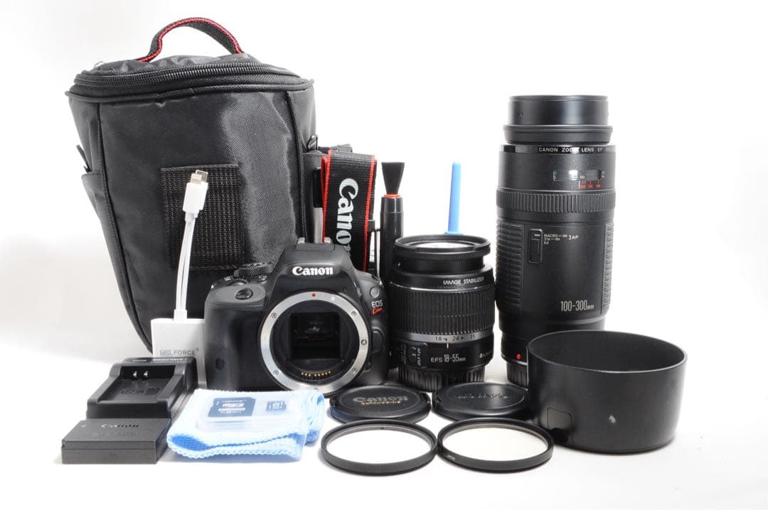 超望遠付❤️Canon kiss x7❤️ダブルズームキット❤️一眼レフカメラ