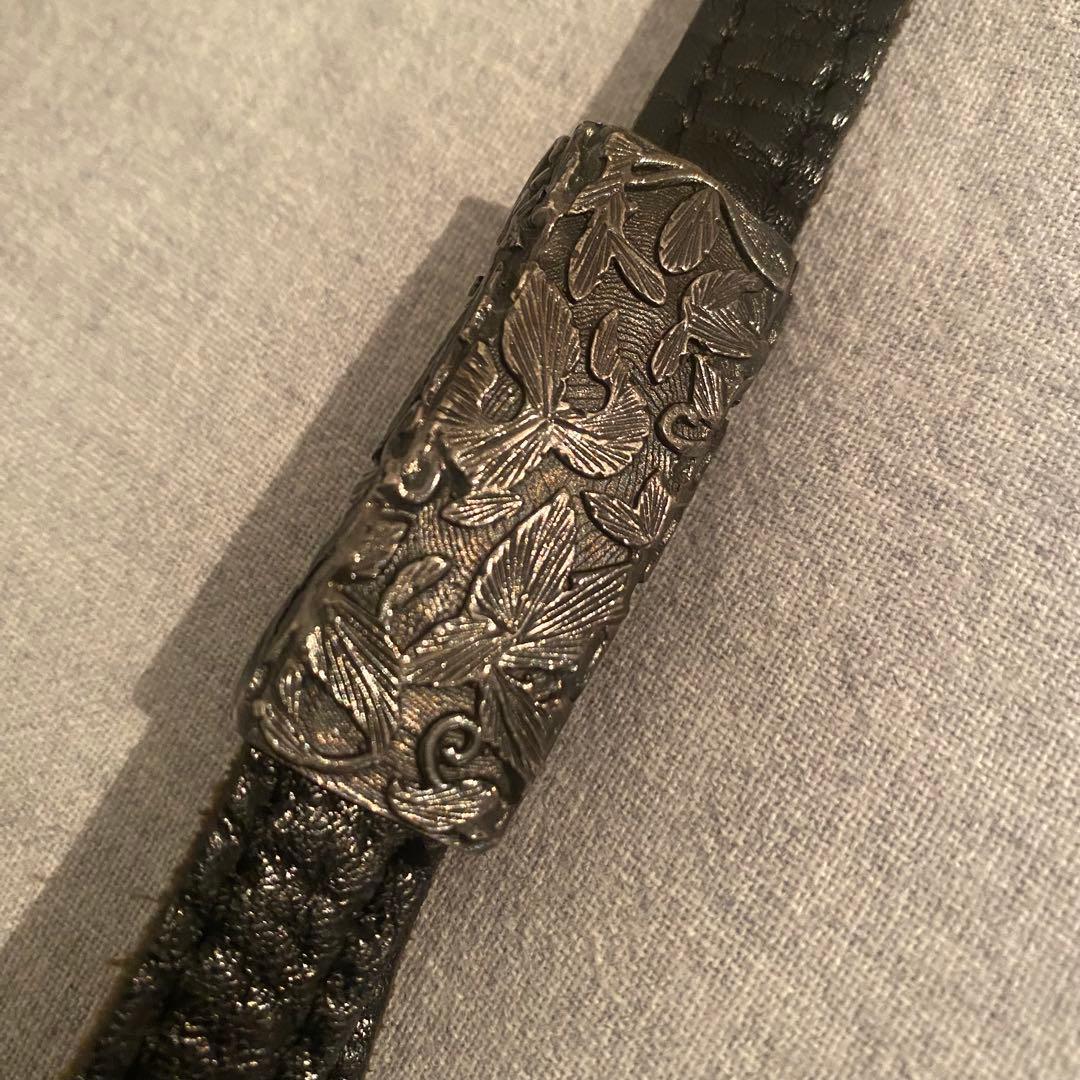 楽一番 Ugo Cacciatori ベルトブラックウーゴ カッチャトーリ