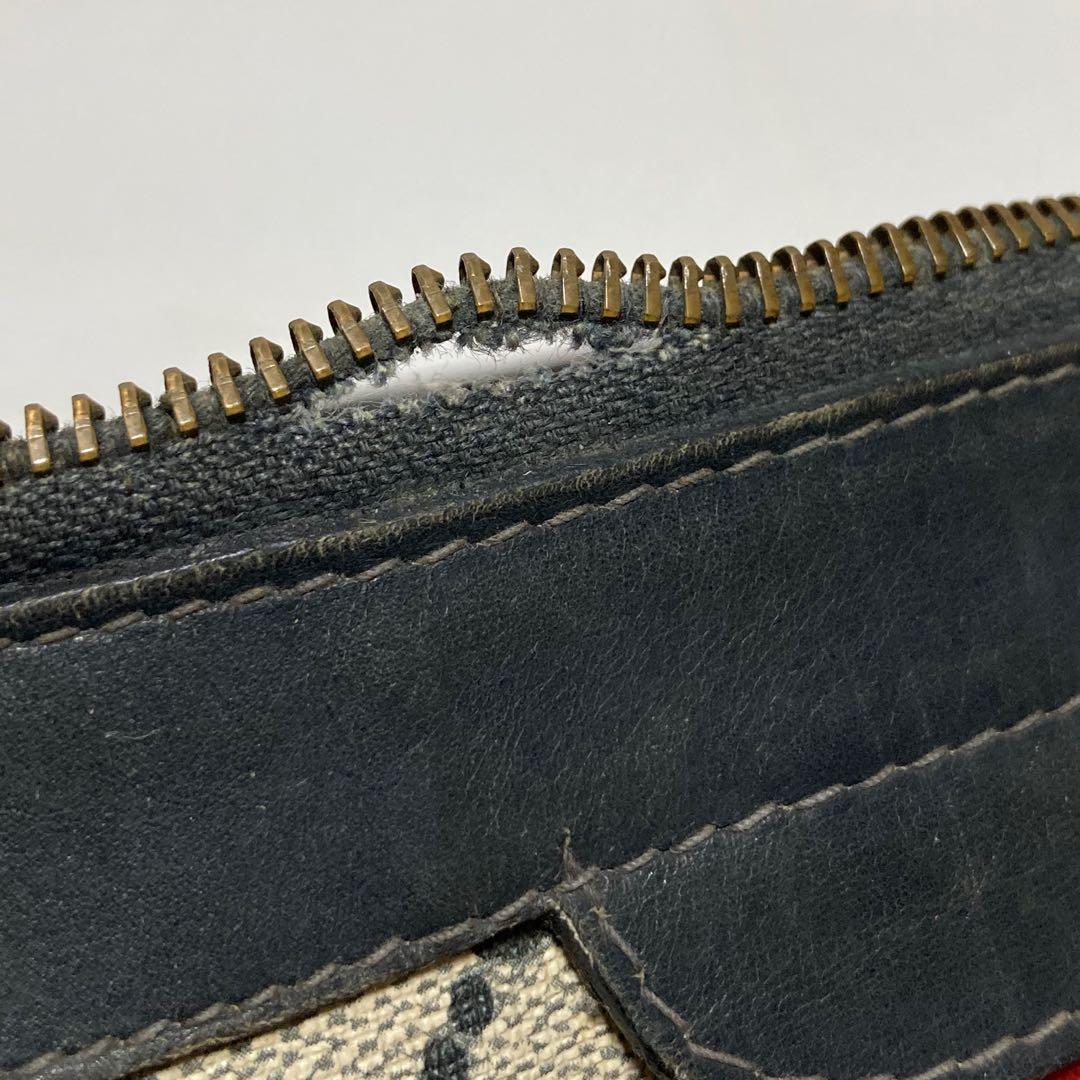 GUCCI ボストンバッグ オールドグッチ シェリーライン GG柄 スプリーム