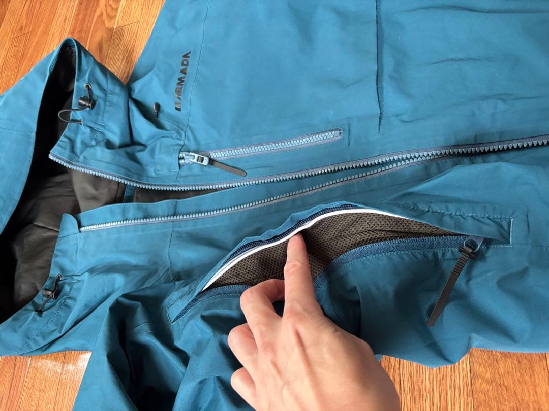 Armada GORE-TEX 2L スキースノーボードジャケット 青　アルマダ