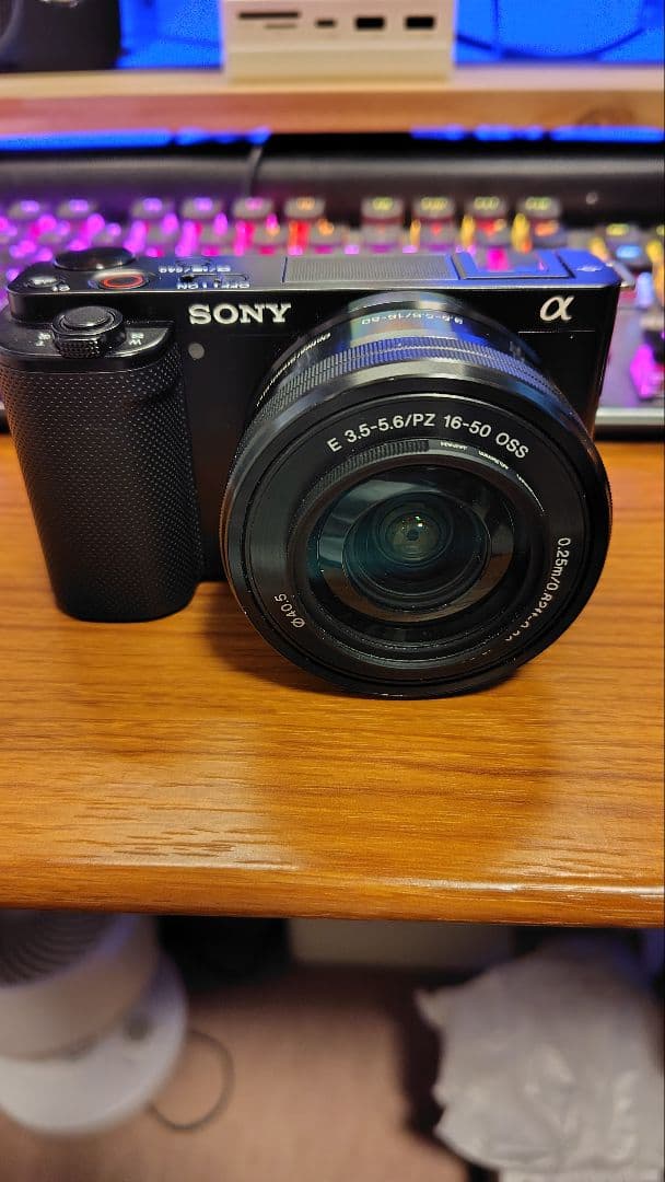 SONY ZV-E10 ミラーレス一眼カメラ、シューティンググリップ