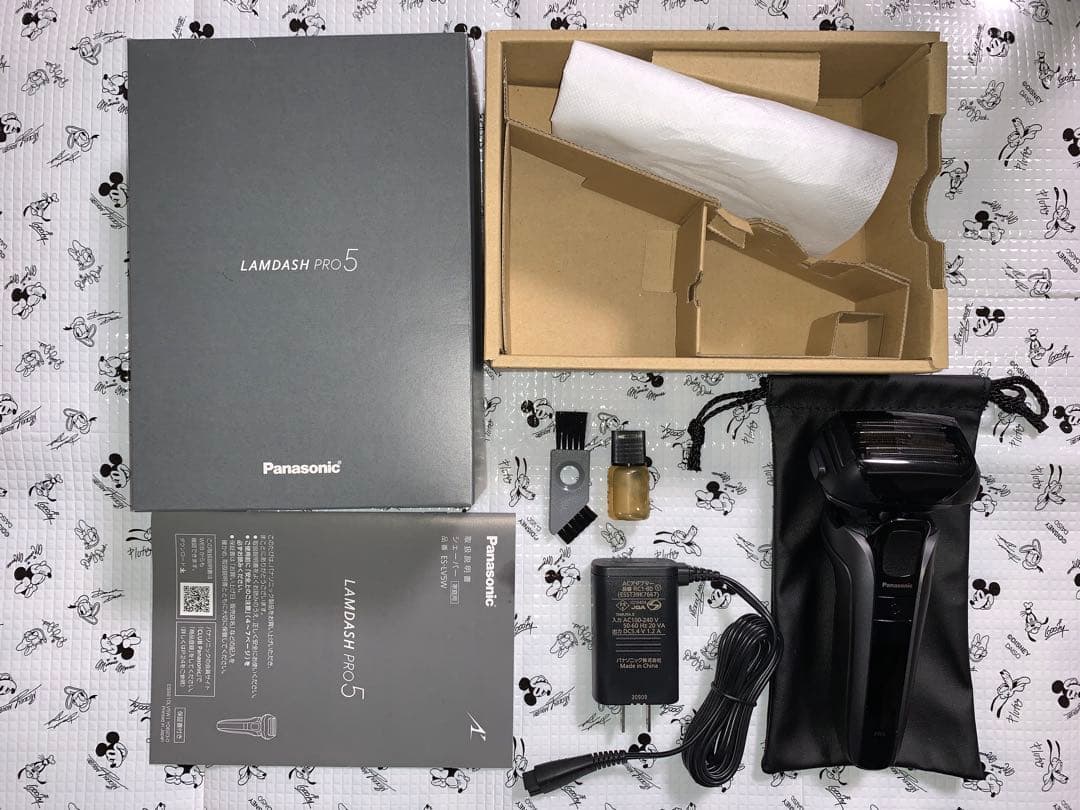 Panasonic LAM DASH PRO 5 メンズシェーバー　1度のみ使用