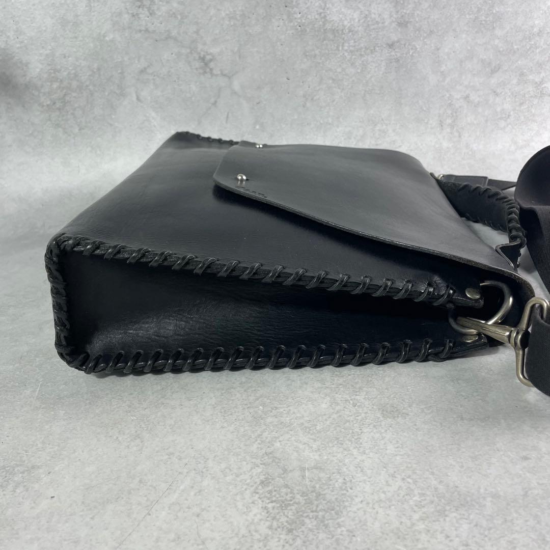 入手困難✨ dean jd ビジネスバッグ メッセンジャーバッグ レザー 黒色