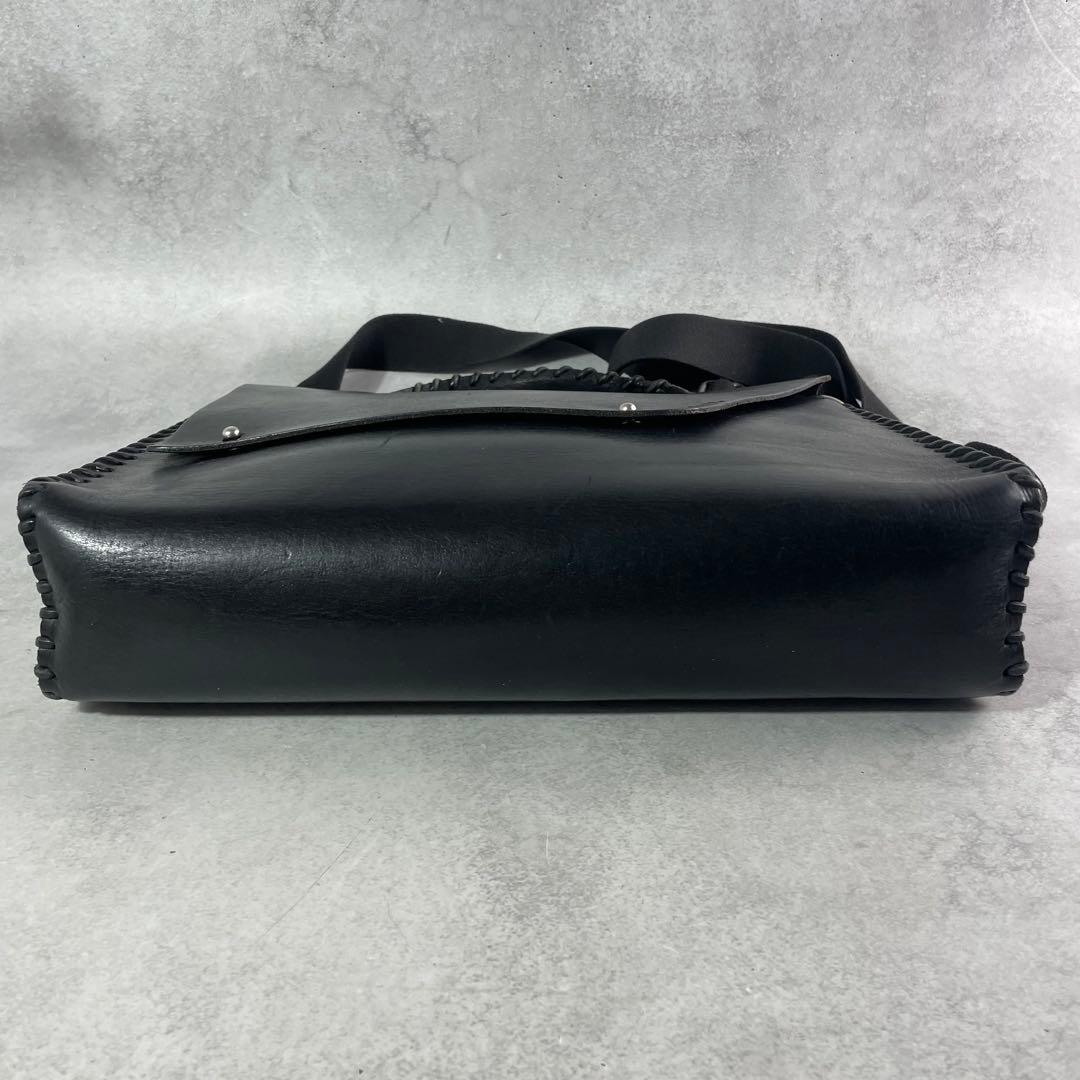 入手困難✨ dean jd ビジネスバッグ メッセンジャーバッグ レザー 黒色