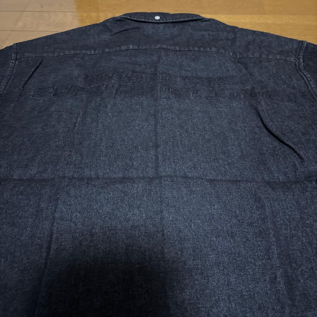 人気　Supreme EMBOSS DENIM ボタンダウンシャツ