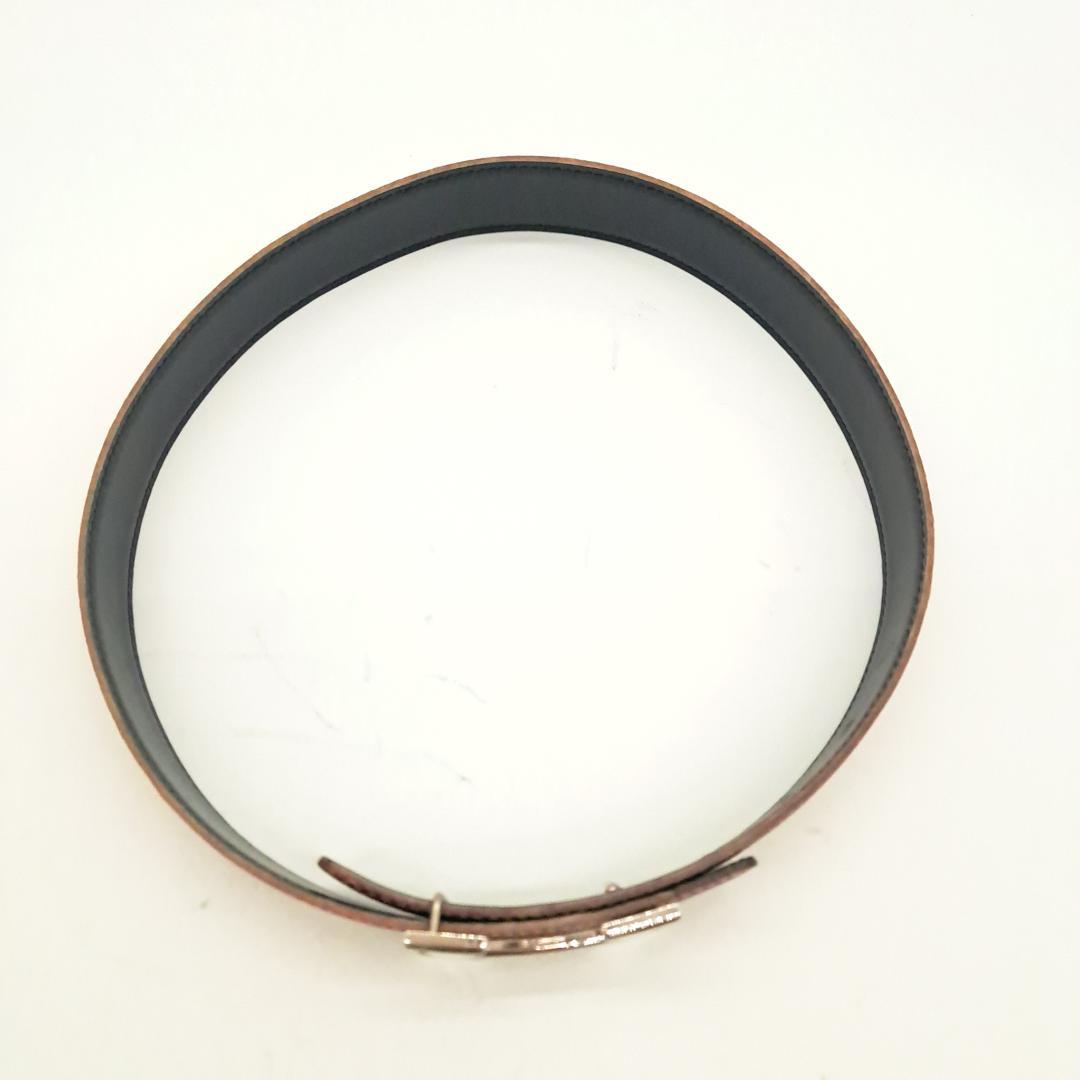 エルメス HERMES コンスタンス リバーシブル ベルト シルバーバックル