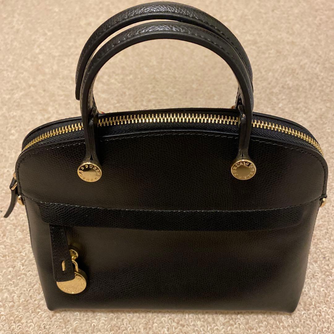 ★未使用【FURLA】パイパー S ハンドバッグ ショルダーバッグ 2way 黒