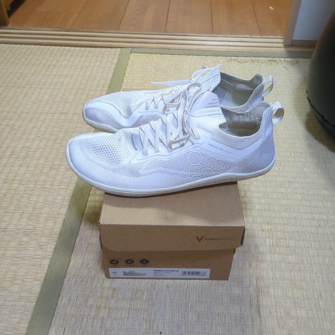 靴 vivobarefoot primus lite knit 42
