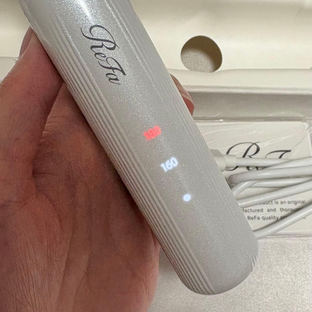 ReFa ヘアアイロン フィンガーアイロン ホワイト