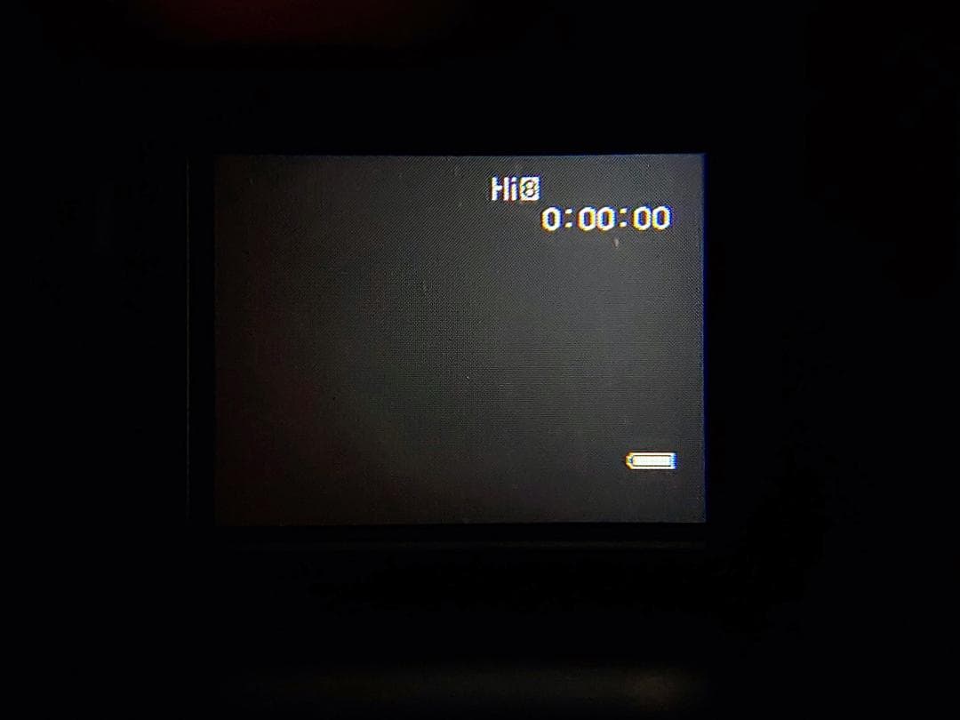 8mmテープのダビングに！ SONY ビデオカメラ CCD-TR2 02