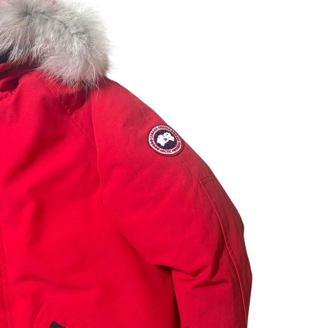ぴ*ん様 ✨未使用級✨ カナダグース ランドルボンバー レッド Lサイズ 14-