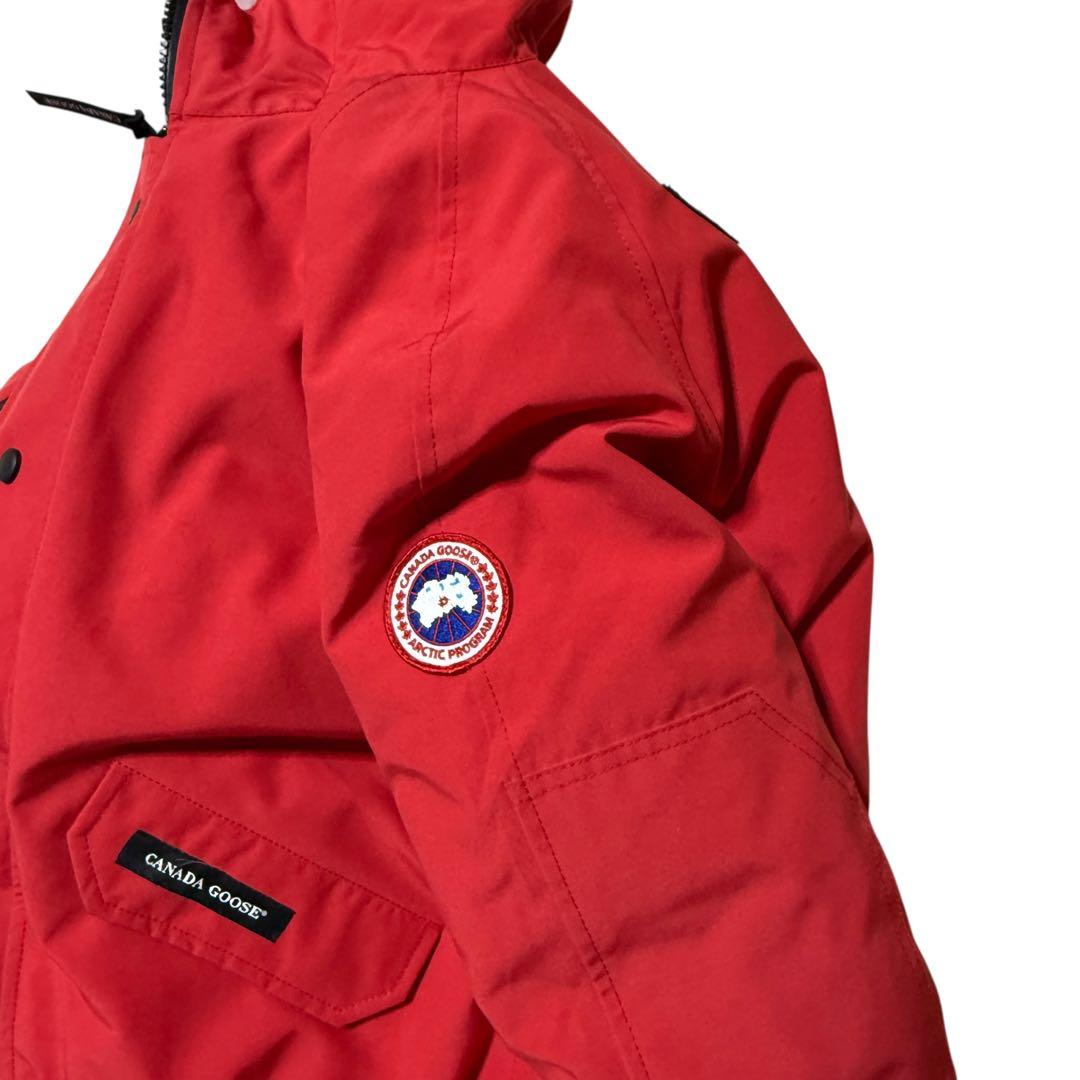 ぴ*ん様 ✨未使用級✨ カナダグース ランドルボンバー レッド Lサイズ 14-