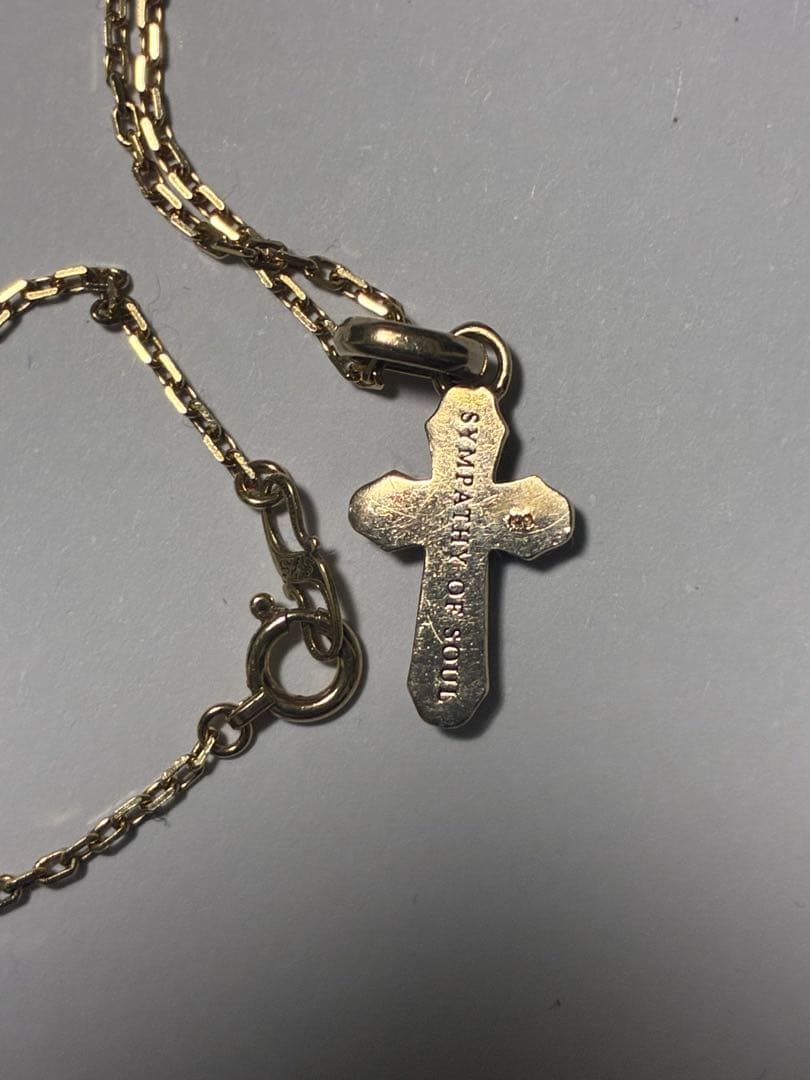 ボ*ブ様 K10 ネックレス チャーム sympathy of Soul クロス