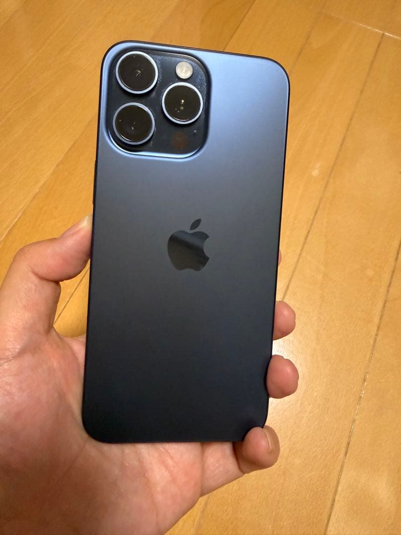 iPhone15 pro max 512GB ブルーチタニウム