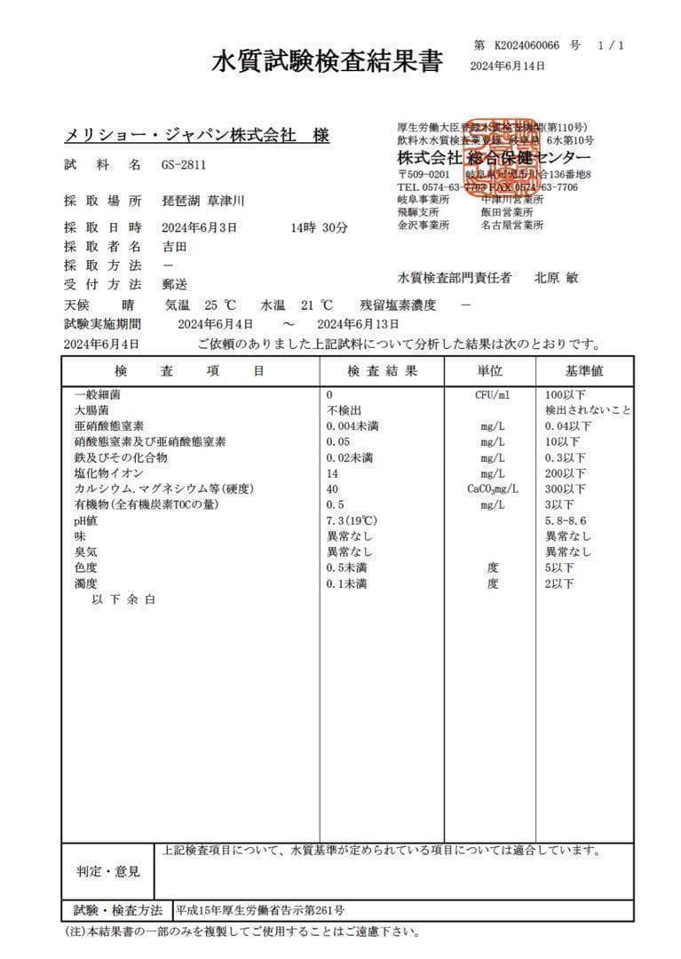 【防災安全協会認証品】 Greeshow 携帯浄水器 日本正規品 GS-2811