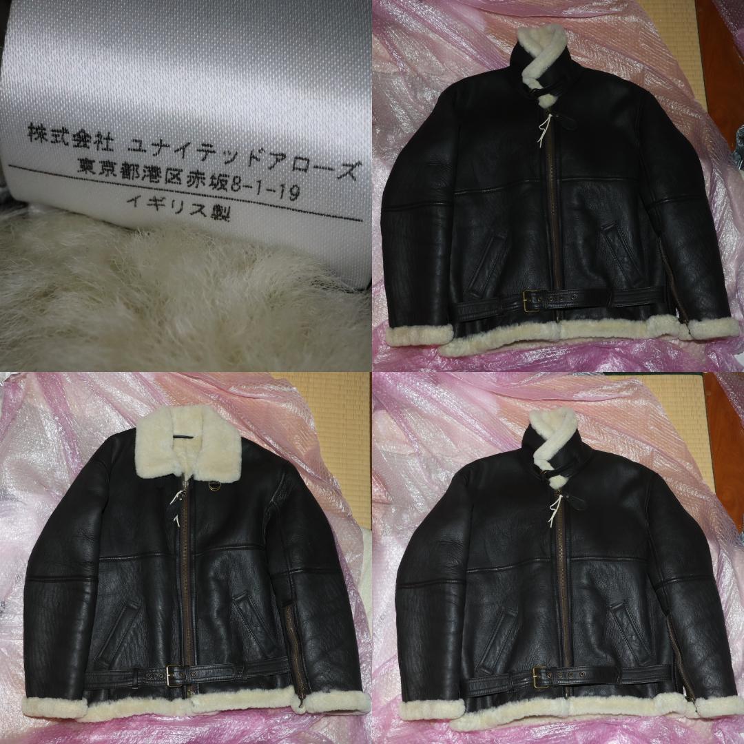 ClothsurgeonクロスサージョンムートンB-3ジャケット英国製こげ茶羊革