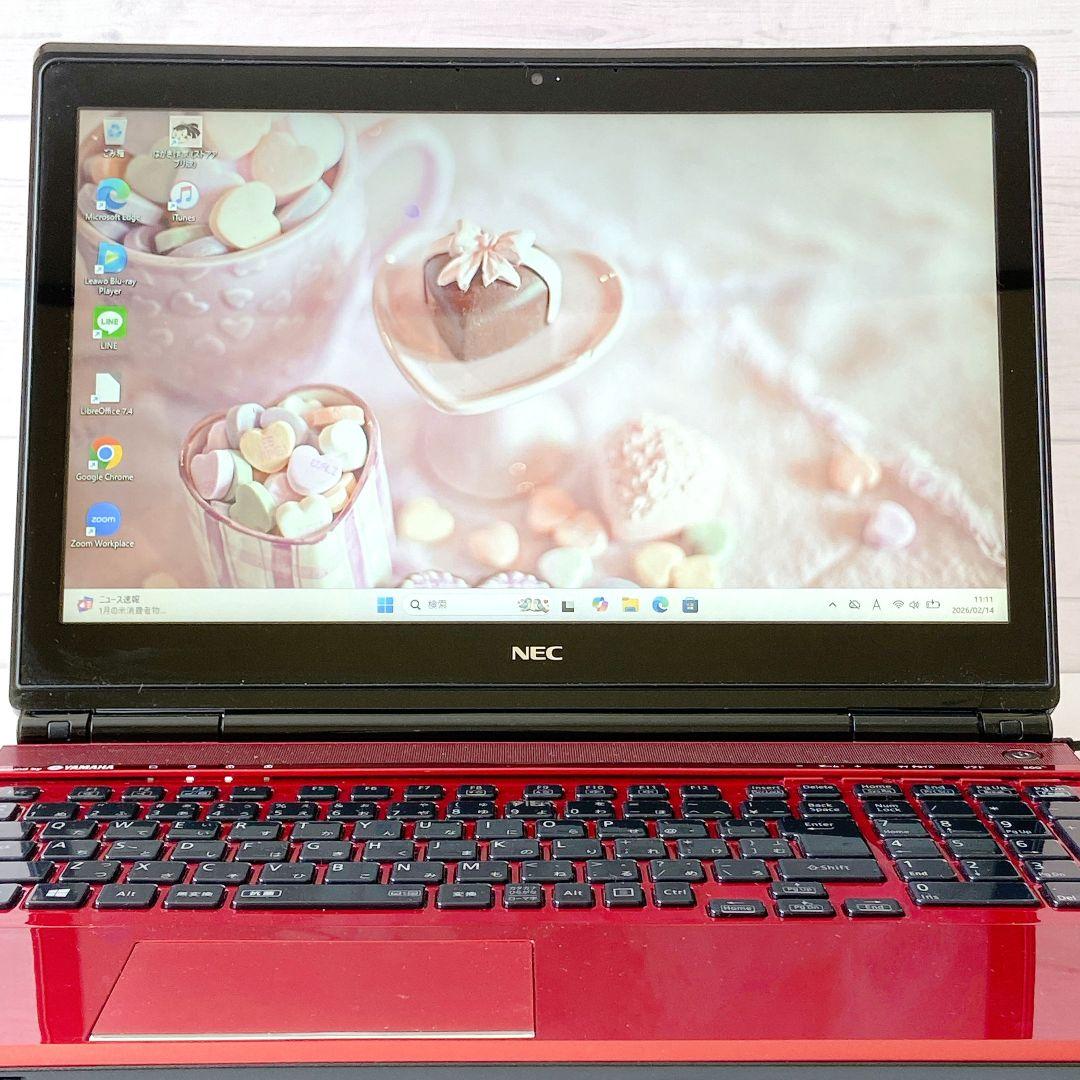 LAVIE/Corei7/Windows11/8GB/NECノートパソコン/4