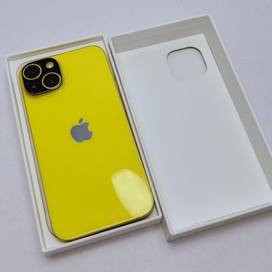 3412○ Apple iPhone14 イエロー 256GB SIMフリー