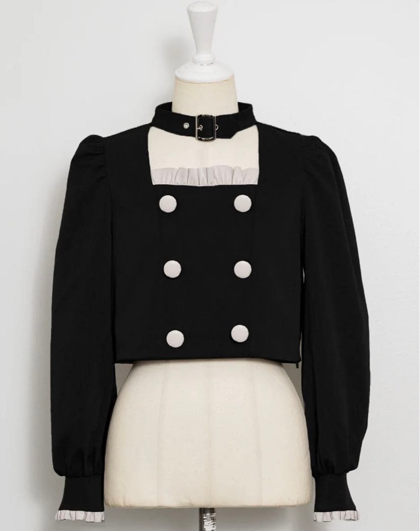 【めろ♡さま専用】pium チョーカーフリルベルトトップス