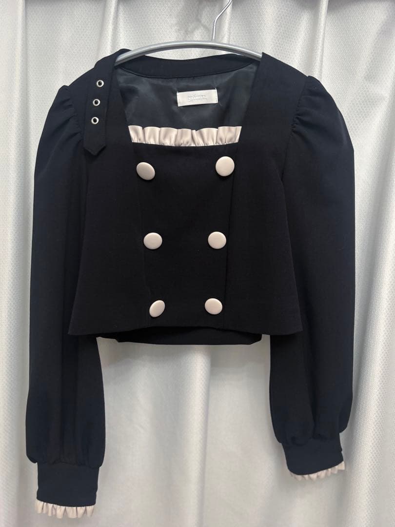 【めろ♡さま専用】pium チョーカーフリルベルトトップス