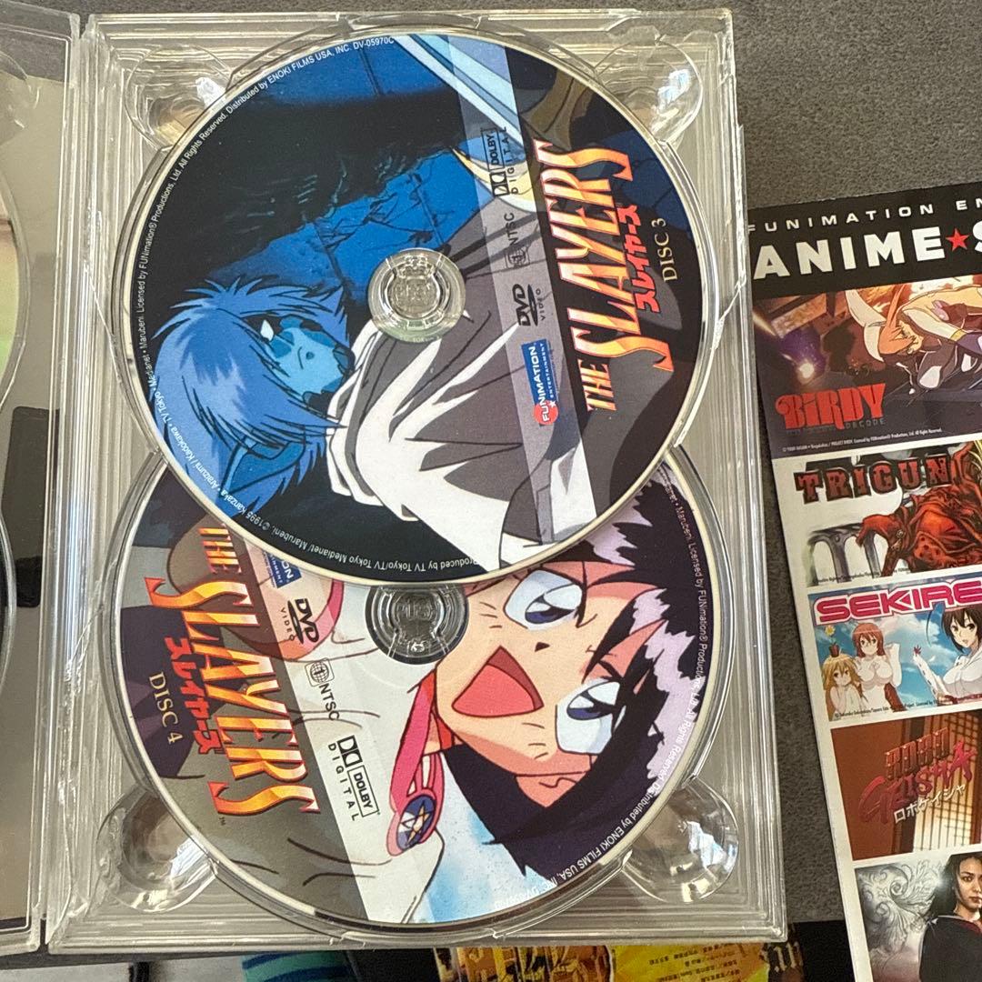 DVD スレイヤーズ（北米版） 第1&2&3 期