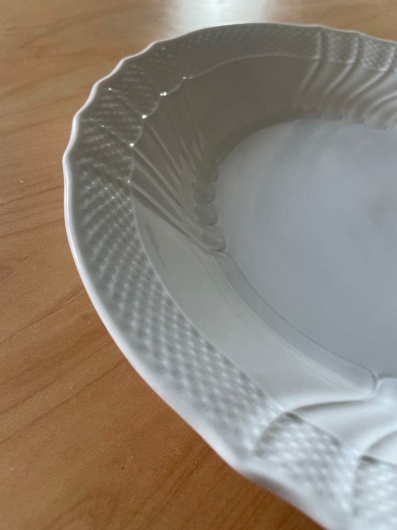 ジノリ　ベッキオホワイト　ディナープレート26cm×5